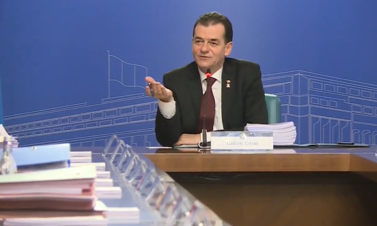 Ludovic Orban nu renunță la anticipate, din cauza Parlamentului. „Respinge pe bandă rulantă acte normative”