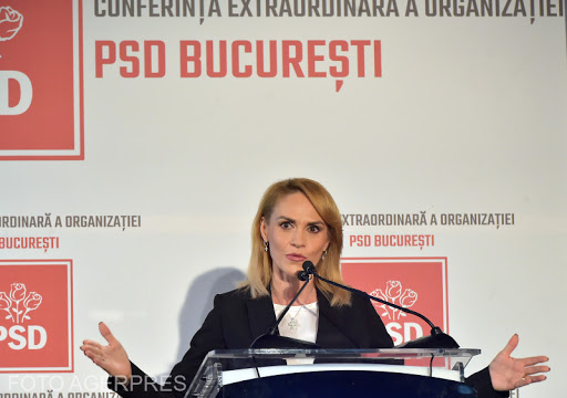 Gabriela Firea și-a depus candidatura pentru alegerile locale din Capitală