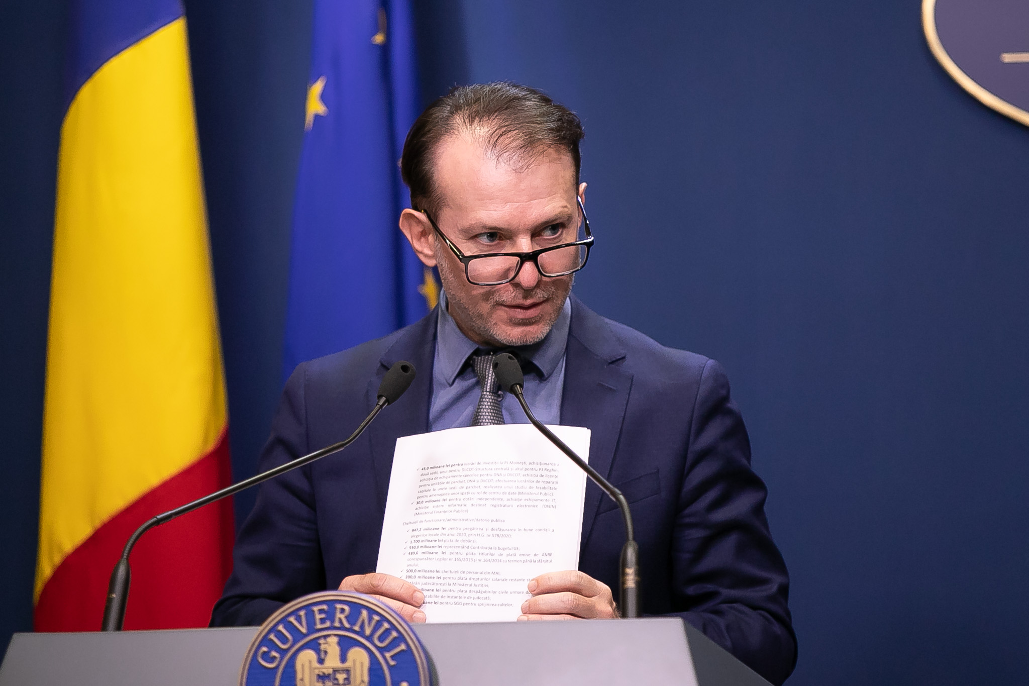 Florin Cîțu explică de ce nu prezintă bugetul pe 2021: Este ilegal