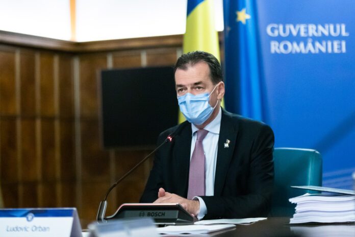 Ludovic Orban poartă trei patru măști pe zi, le schimbă la câteva ore