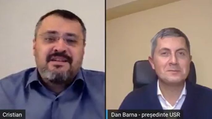 Un filmuleț cu Dan Barna și Cristian Ghinea provoacă revoltă în USR. Se cere demisia liderului USR! (VIDEO)