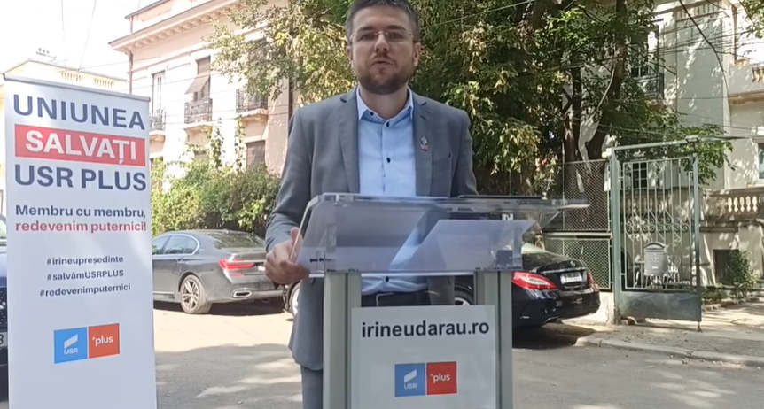 Alegerile din USR-PLUS aduc un candidat surpriză, Irinel Darău