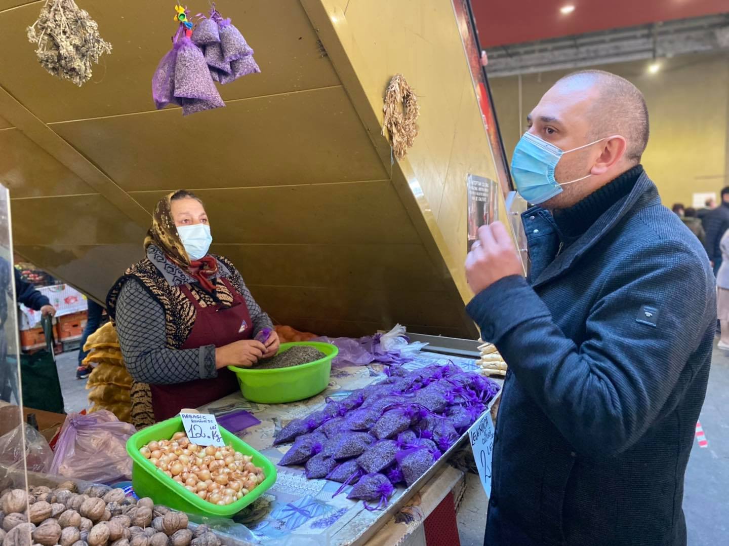 Hala Centrală din Obor s-a închis temporar