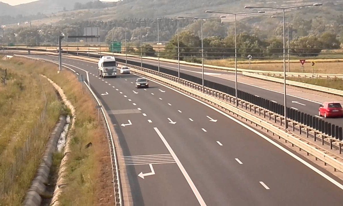 O bucată de autostradă a fost inaugurată, în lungime de 4,5 kilometri