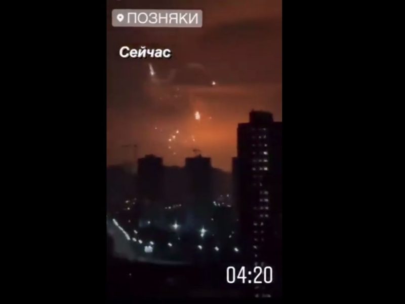 Explozii puternice s-au auzit vineri dimineață în Kiev, capitala Ucrainei