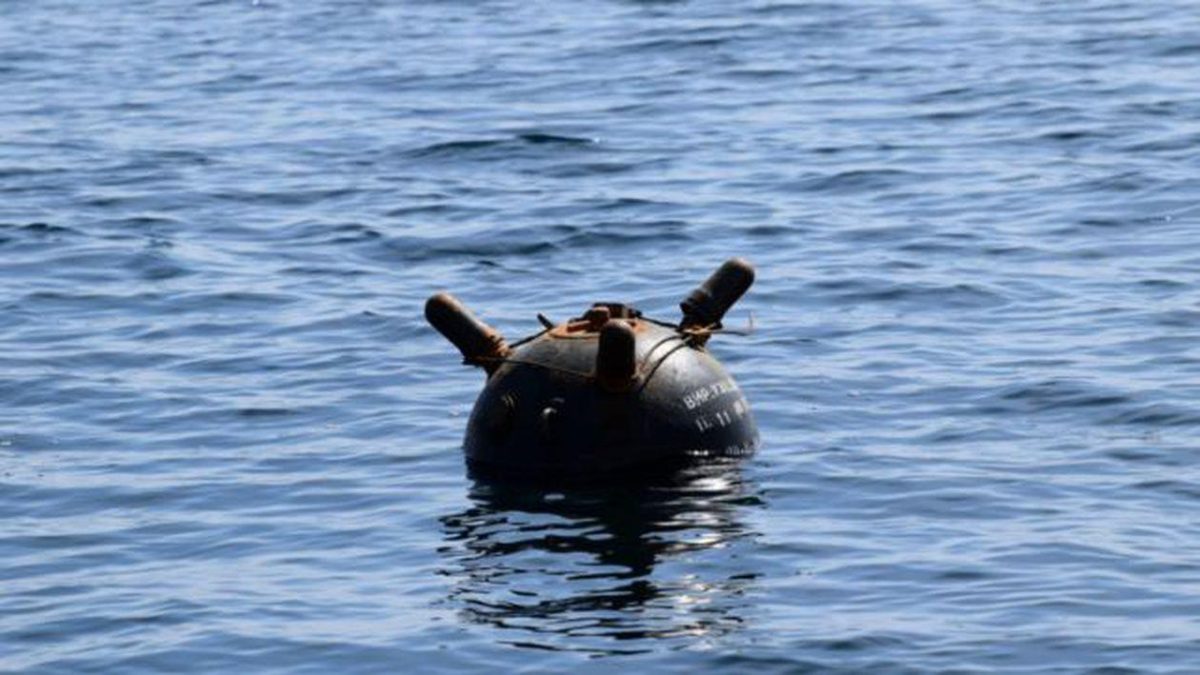 O mină marină a fost neutralizată de geniști în Marea Neagră