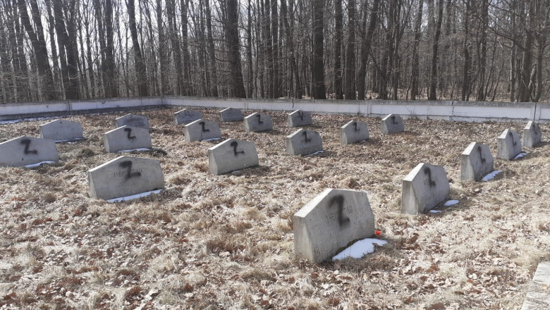 Profanarea mormintelor soldaților ruși de la Moțca, Iași
