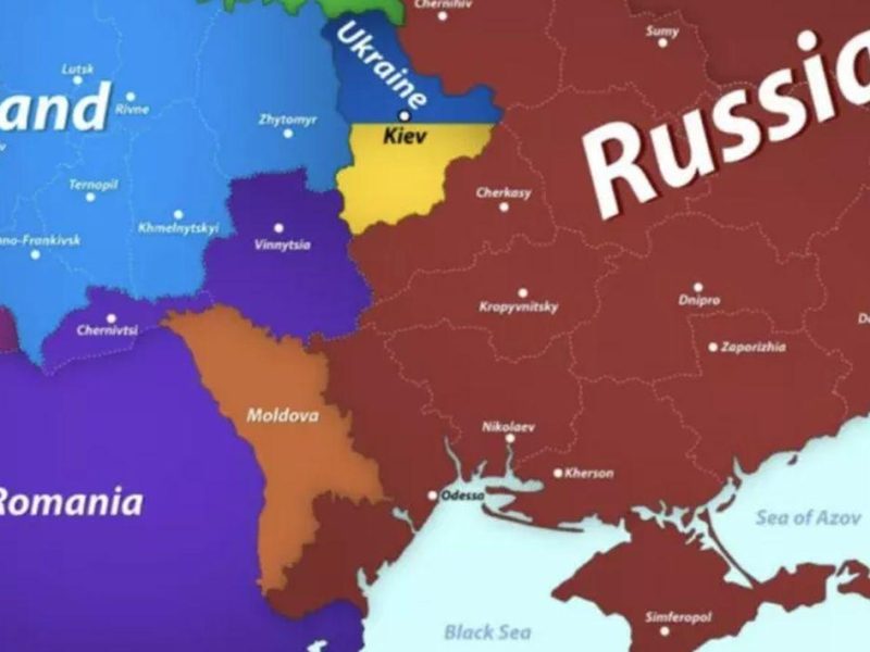 Ce este harta lui Medvedev și cum a fost impărțită o felie din Ucraina României