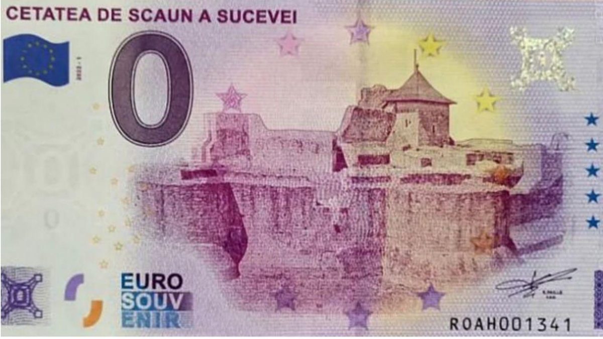 Bancnota de zero euro este foarte căutată de colecționari. Cât costă