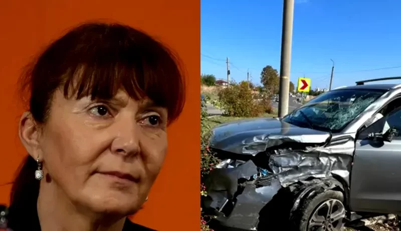 Noi dezvăluiri despre accidentul în care a fost implicată Monica Macovei. Martor: „Ce a declarat pe Facebook este răspunderea ei”