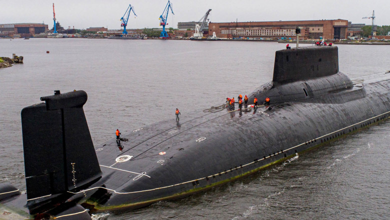Submarinul Apocalipsei, așa cum este numit Belgorod, nava rusească