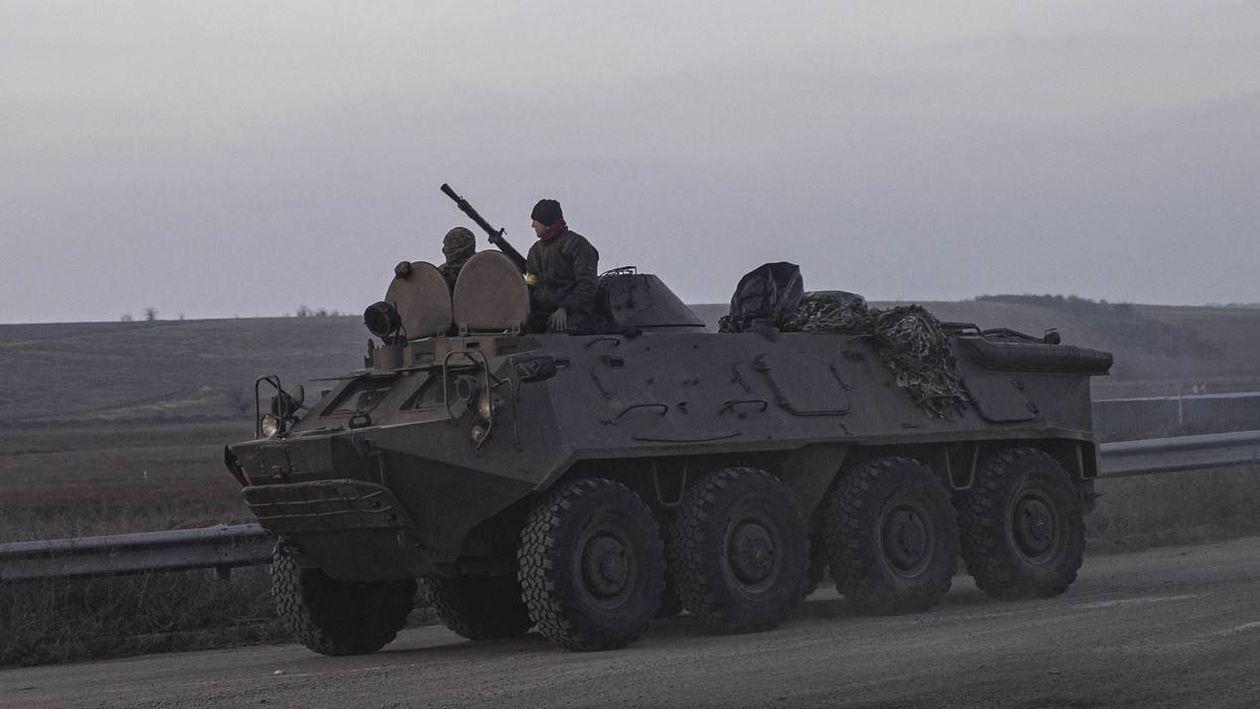Un TAB românesc a fost surprins pe frontul din Ucraina