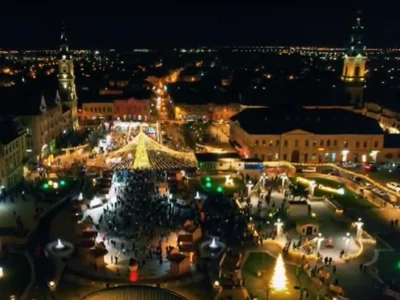 Luminițele de Crăciun au costat primăriile din România 26 milioane de lei