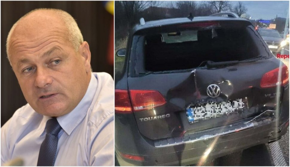 Romeo Dunca a fost implicat într-un nou accident în Caraș Severin