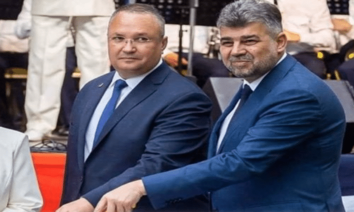 Nicolae Ciucă și Marcel Ciolacu