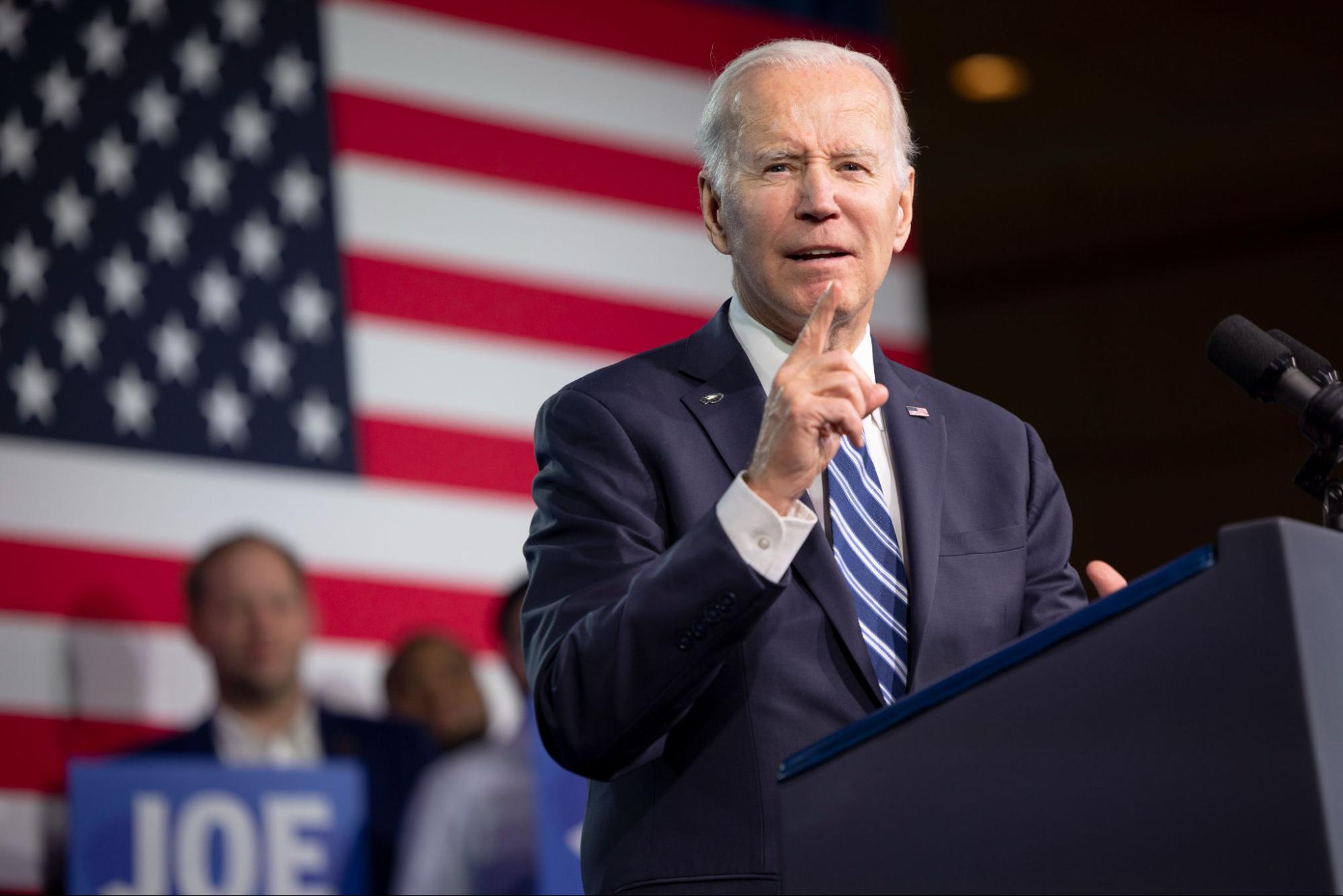 Joe Biden a fost huiduit puternic în timpul unui discurs, de republicani