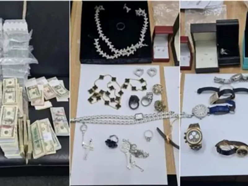 Suma uriașă de bani și bijuteriile confiscate de la o familie de ucraineni