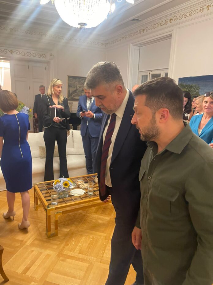 Premierul României Marcel Ciolacu mesaj de Ziua Independenței Ucrainei