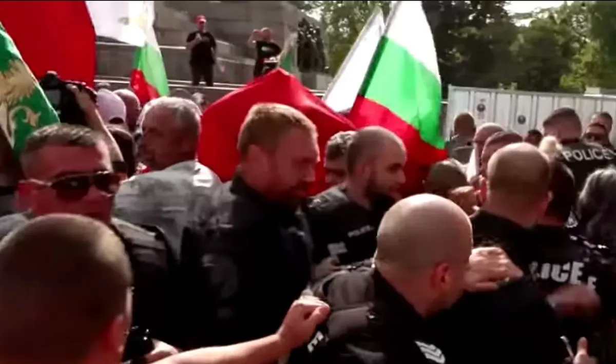 Sunt protestele ample în Bulgaria împotriva NATO și UE