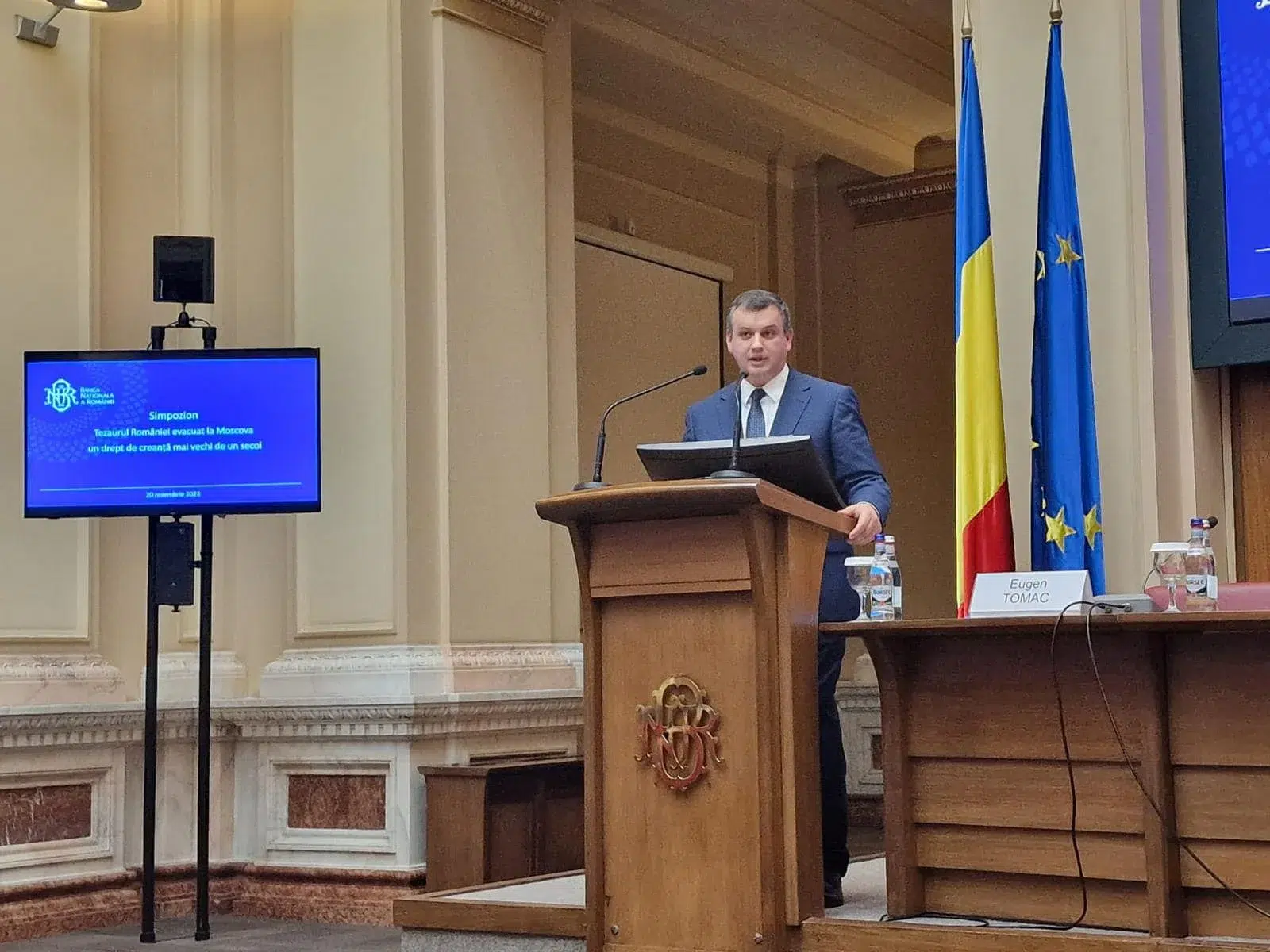 Tezaurul României sechestrat la Moscova este o problemă europeană