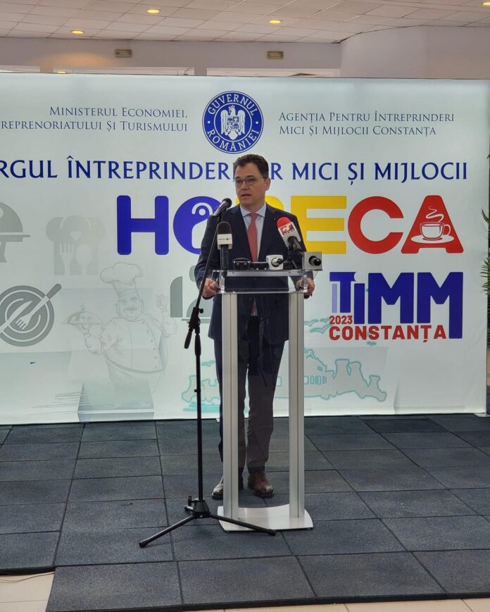 Radu Oprea, ministrul Economiei, Antreprenoriatului și Turismului