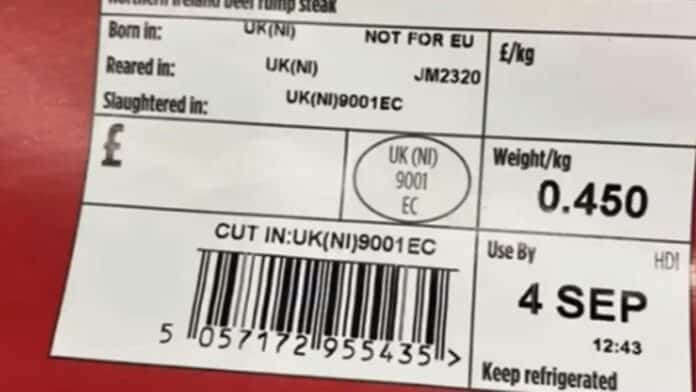 În urma implementării regulilor post-Brexit care introduc etichetarea