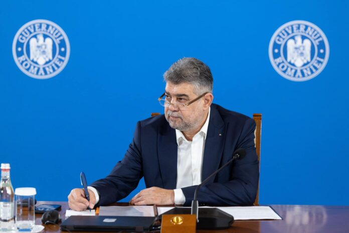 Marcel Ciolacu, premierul României