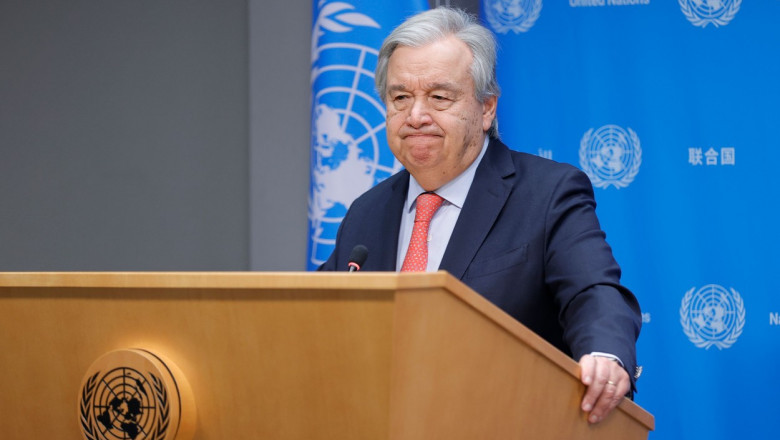 Antonio Guterres se întâlnește cu Vladimir Putin. Motivele de supărare ale ucrainenilor