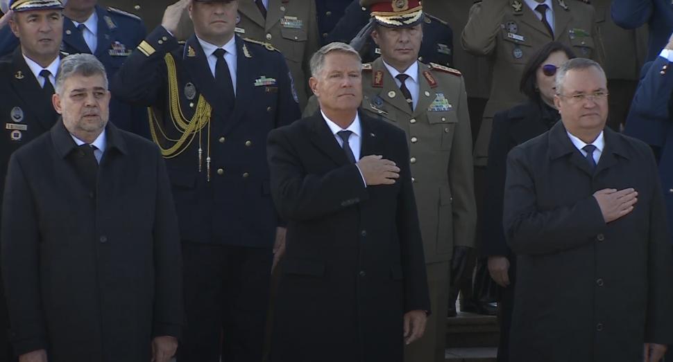 imagini cu iohannis ciolacu si ciuca pentru prima data impreuna dupa ruperea coalitiei 930927