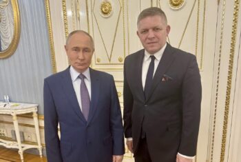 Întâlnire între Vladimir Putin și Robert Fico. Premierul slovac și-a atras toate criticile 3 Vladimir Putin Robert Fico