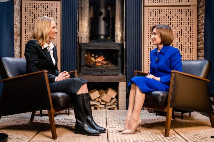 Maia Sandu a venit să o sprijine pe Elena Lasconi la alegerile prezidențiale din România