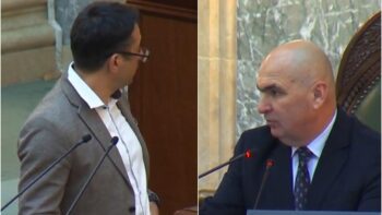Un senator a cerut chemarea lui Iohannis în Parlament pentru explicații despre anularea alegerilor. Bolojan i-a tăiat microfonul 1 un senator usr a cerut chemarea lui iohannis in parlament pentru explicatii despre anularea alegerilor bolojan i a taiat microfonul 947582