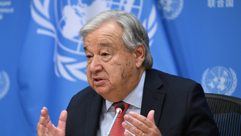 Antonio Guterres, secretarul general al ONU