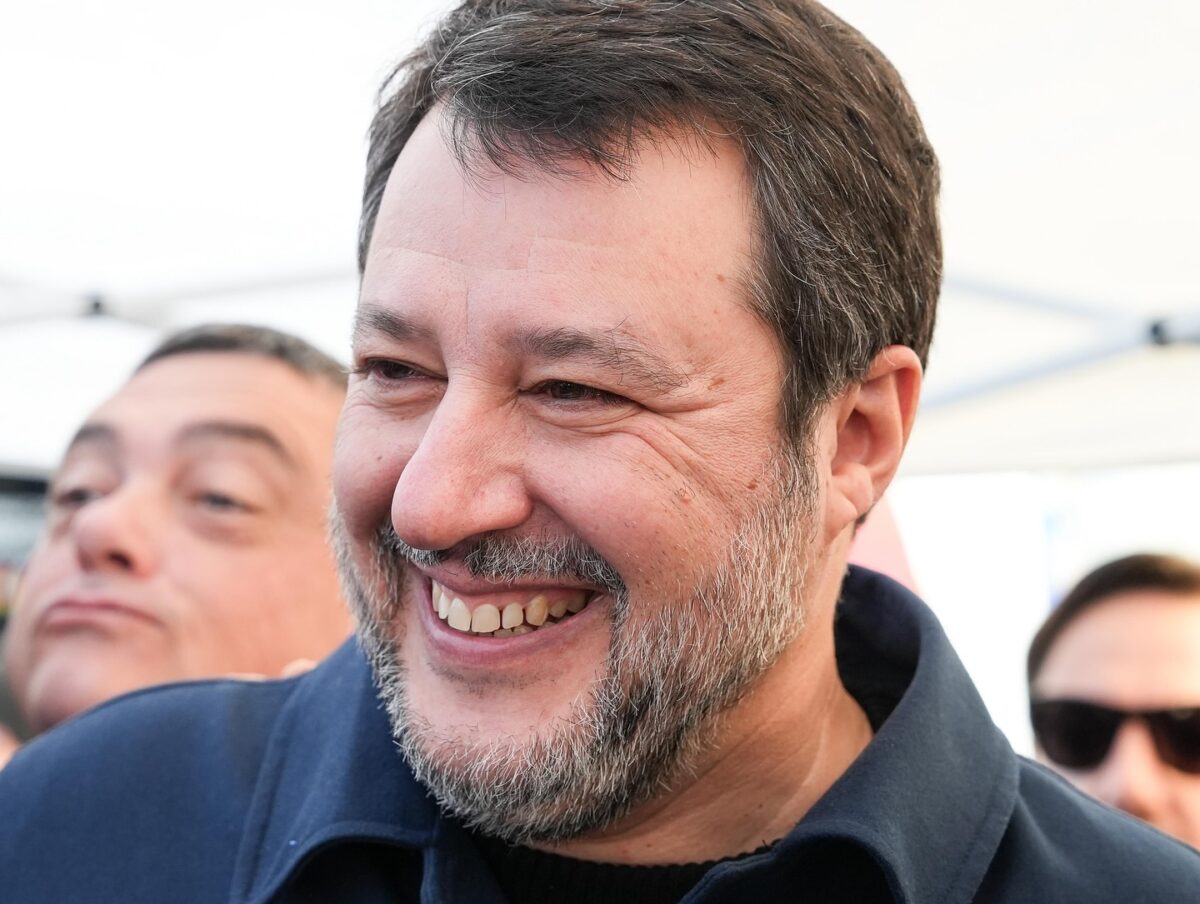 Matteo Salvini, vicepreședintele Consiliului de miniștri din Italia