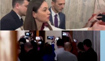 Anamaria Gavrilă a sunat la 112 și a chemat Poliția să evacueze jurnaliștii care o așteptau la ușa biroului din Parlament 1 MixCollage 19 Mar 2025 04 06 PM 1783