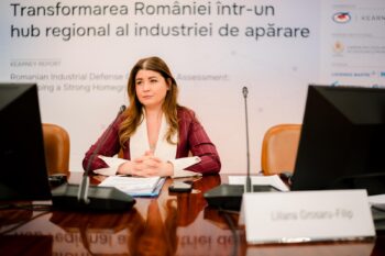 Liliana Grosaru Filip, Political Research Group: „România are șansa reală de a deveni un pol regional în industria de apărare și securitate” 1 filip