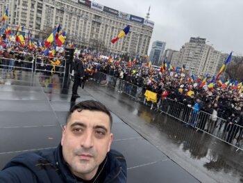 Sondaj CURS: George Simion, campion la intenția de vot cu 29%. Cine îi suflă în ceafă 5 George Simion, liderul AUR