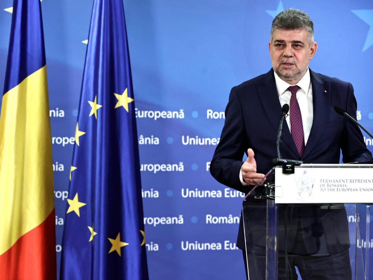 Marcel Ciolacu, premierul României