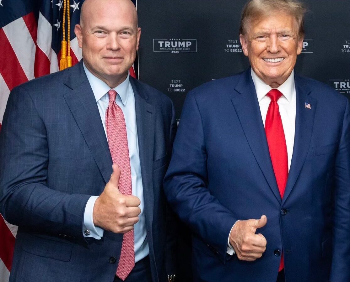 Matthew G. Whitaker și Donald Trump