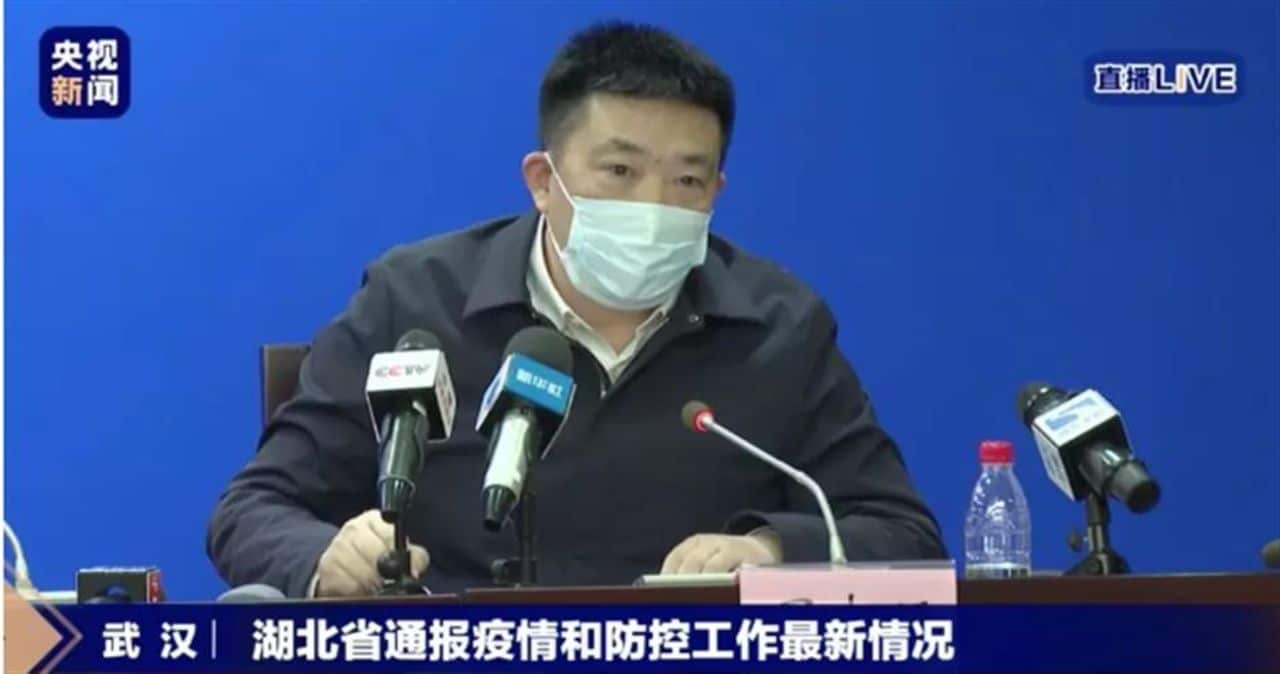 Zhou Xianwang, primarul din Wuhan