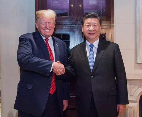 Donald Trump Xi Jinping