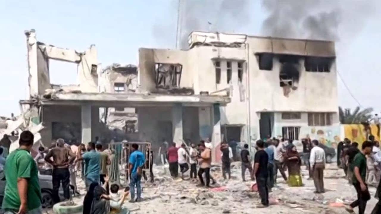 Școala din Minab distrusă de bombardament