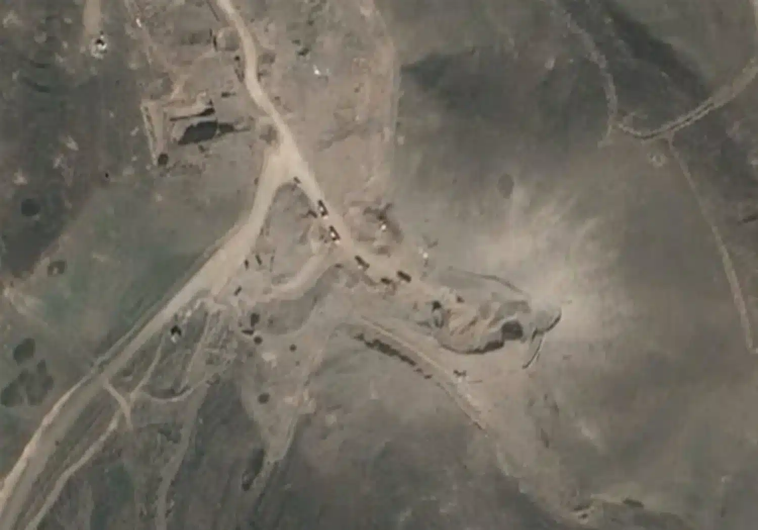 Imagine satelit baze iran